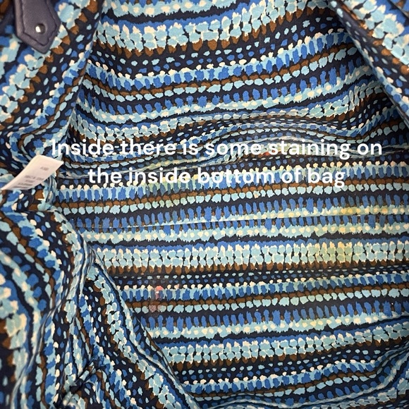 Vera Bradley Java Floral Tote/Laptop/Shoulder Bag Purse Quilted 12.5 x 14.5 - Picture 8 of 16